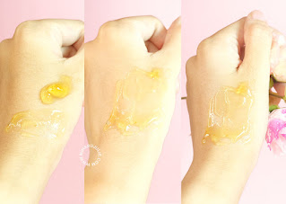 Tekstur Scarlett Whitening Seriously Soothing & Hydrating Gel Mask